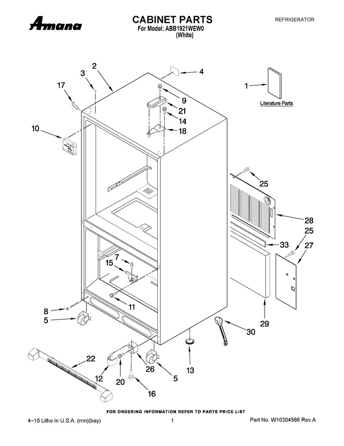 Diagram for ABB1921WEW0