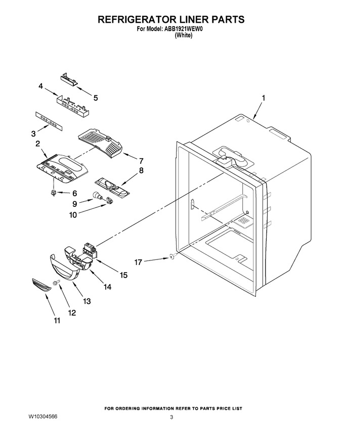 Diagram for ABB1921WEW0