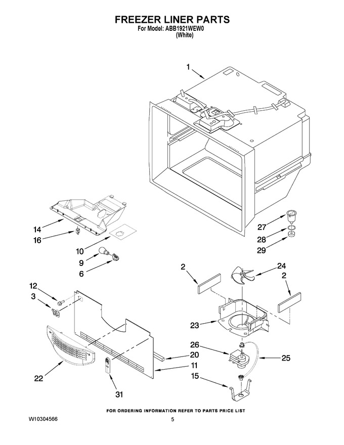 Diagram for ABB1921WEW0