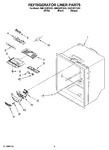Diagram for 02 - Refrigerator Liner Parts