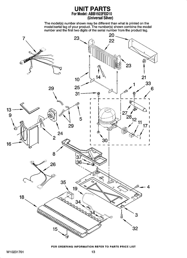 Diagram for ABB1922FED10