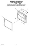 Diagram for 05 - Freezer Door Parts