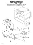 Diagram for 03 - Freezer Liner Parts