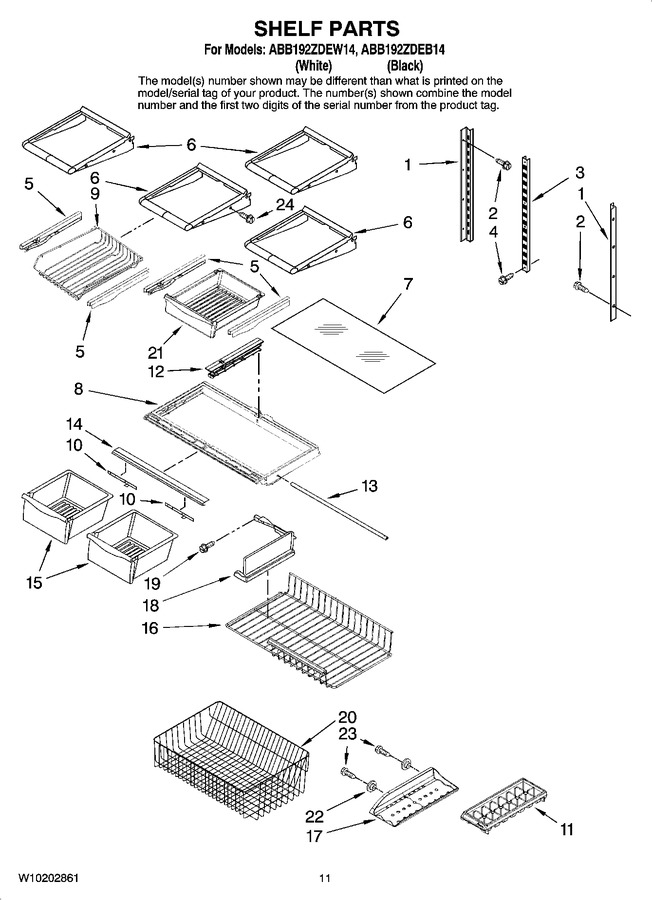 Diagram for ABB192ZDEW14