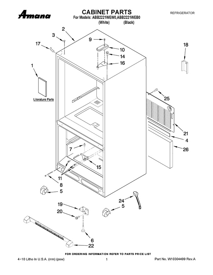 Diagram for ABB2221WEW0