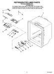 Diagram for 04 - Refrigerator Liner Parts