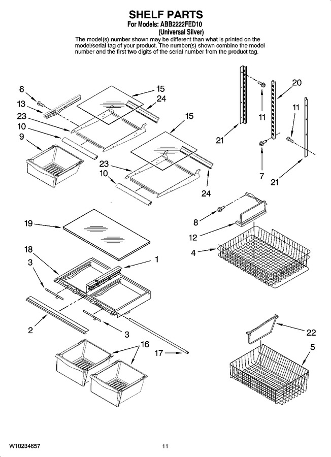 Diagram for ABB2222FED10