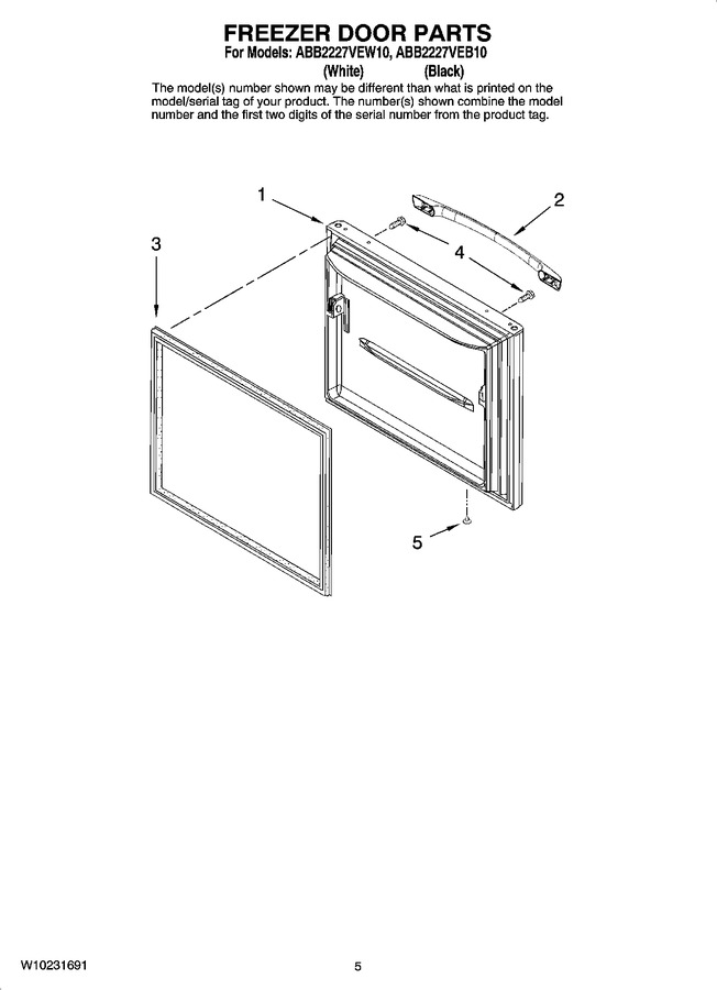 Diagram for ABB2227VEW10