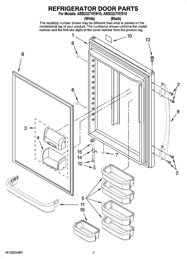 Diagram for ABB2227VEW10