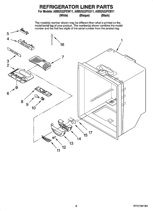 Diagram for ABB2522FEQ11