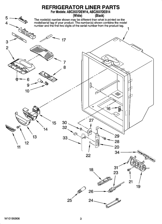 Diagram for ABC2037DEB14