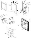 Diagram for 08 - Refrigerator Door