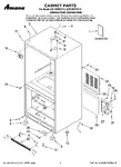 Diagram for 01 - Cabinet Parts