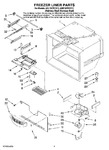 Diagram for 03 - Freezer Liner Parts