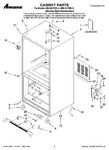 Diagram for 01 - Cabinet Parts