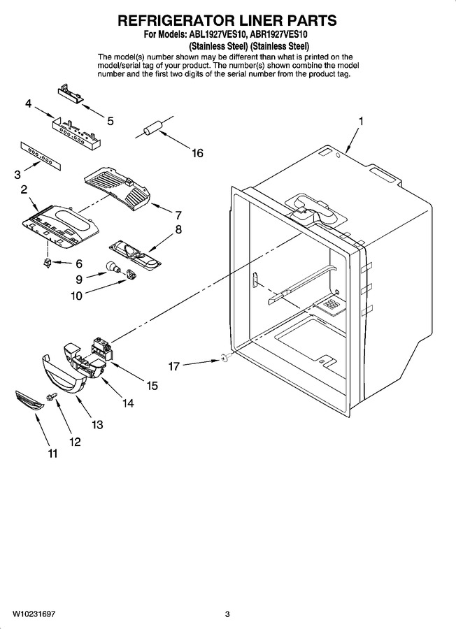 Diagram for ABL1927VES10