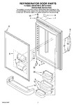 Diagram for 04 - Refrigerator Door Parts