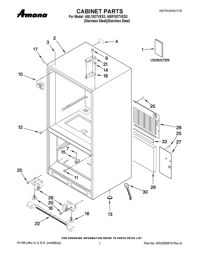 Diagram for ABR1927VES3