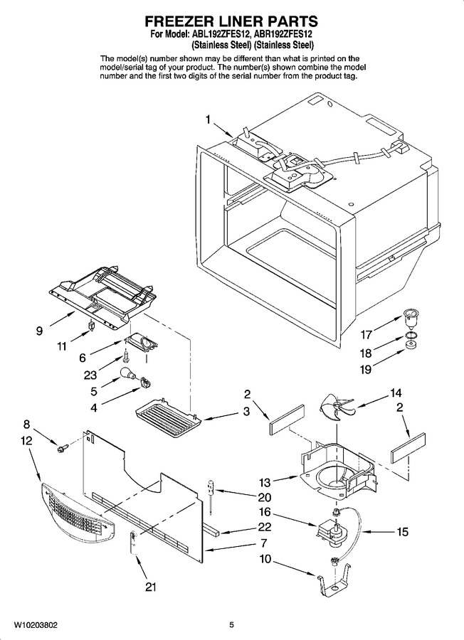 Diagram for ABL192ZFES12