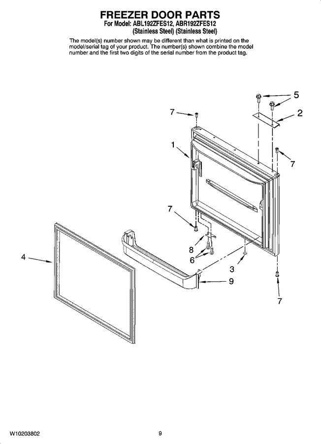 Diagram for ABL192ZFES12