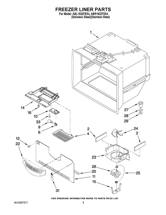 Diagram for ABR192ZFES4