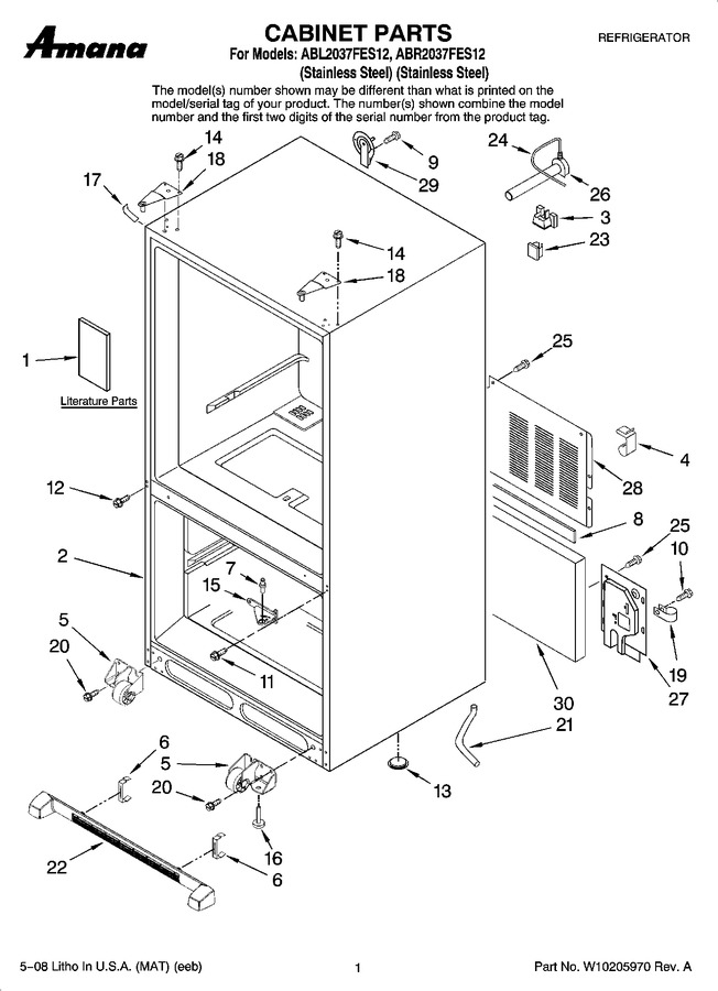 Diagram for ABR2037FES12