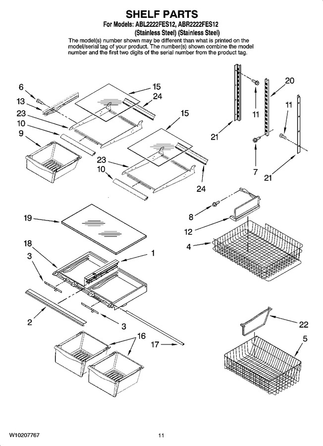 Diagram for ABL2222FES12