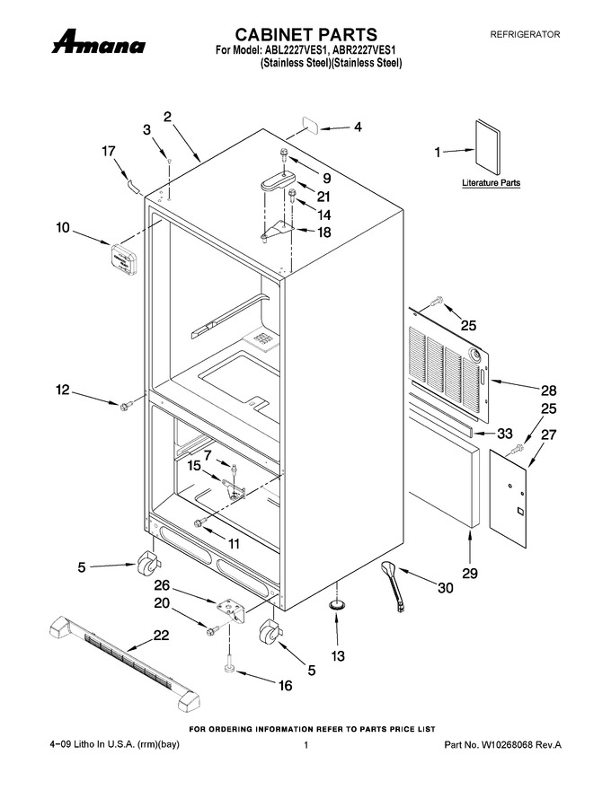 Diagram for ABR2227VES1