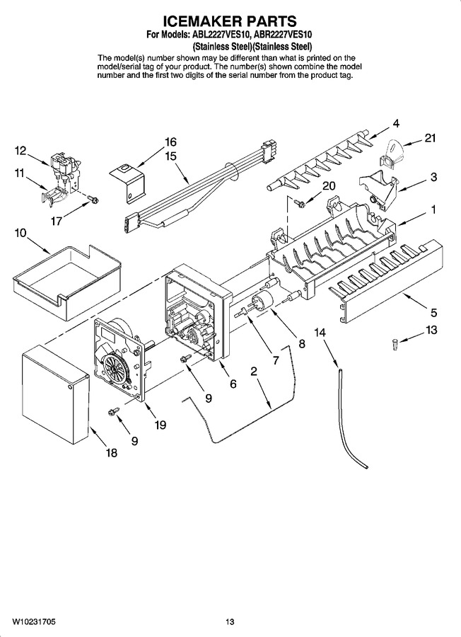 Diagram for ABL2227VES10