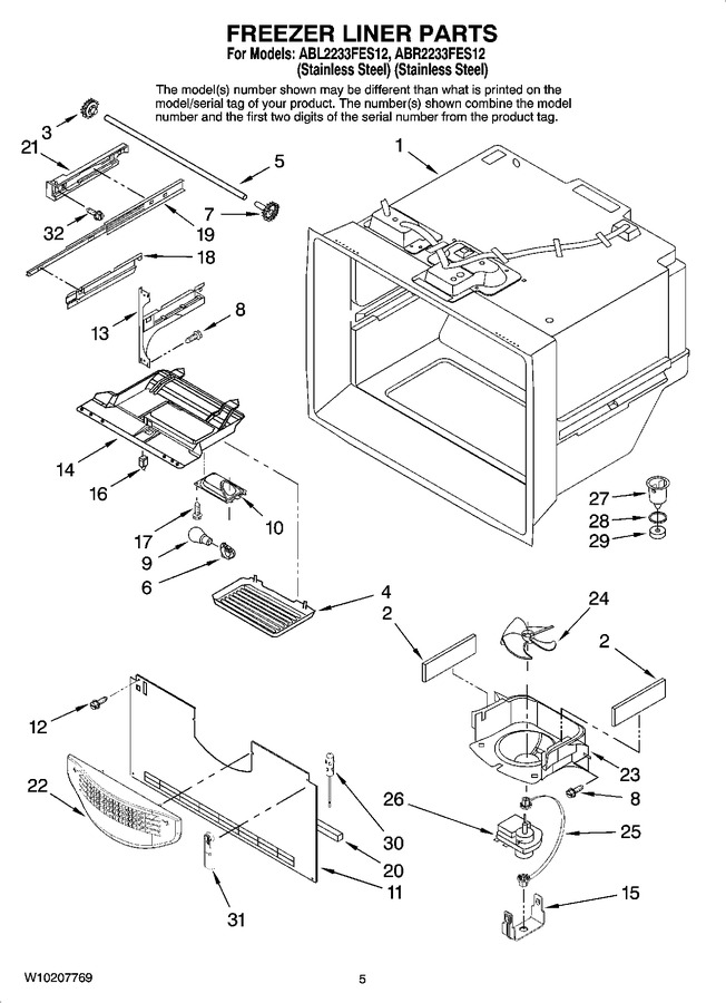 Diagram for ABL2233FES12