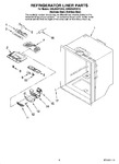 Diagram for 04 - Refrigerator Liner Parts