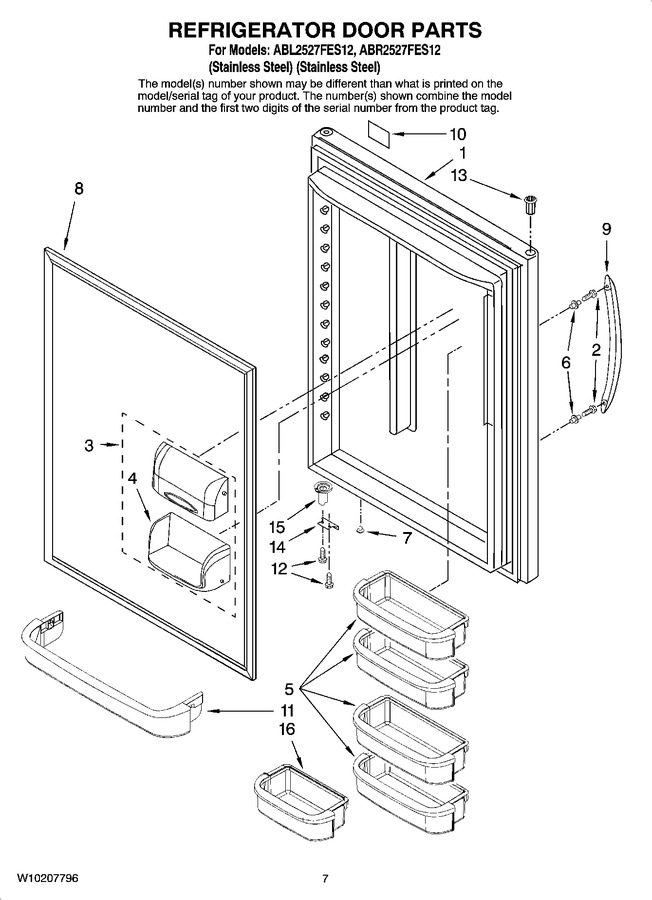 Diagram for ABR2527FES12