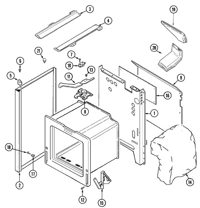 Diagram for MGR5730BDW