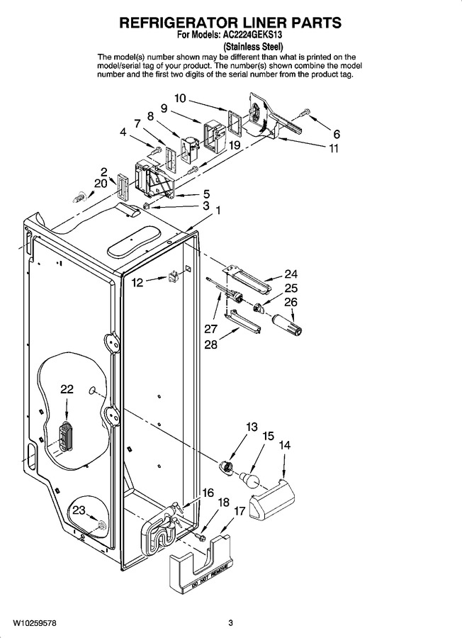 Diagram for AC2224GEKS13