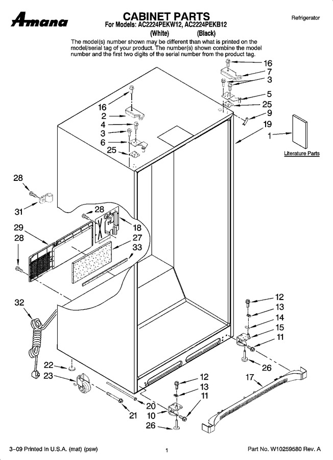 Diagram for AC2224PEKW12