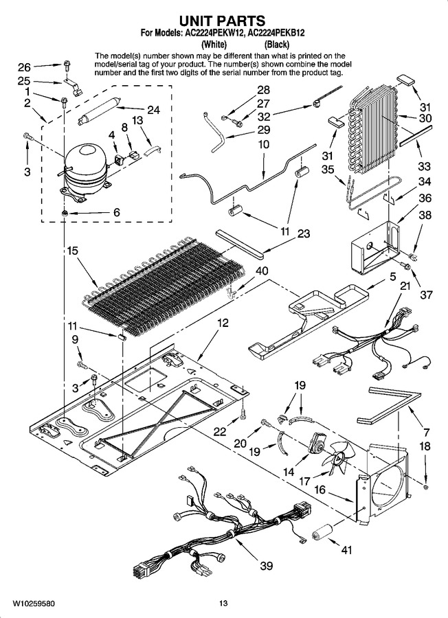 Diagram for AC2224PEKW12