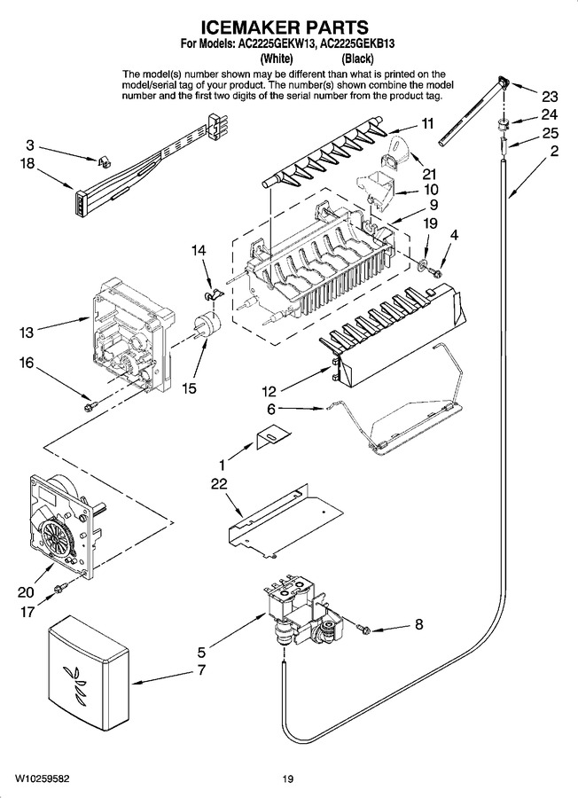 Diagram for AC2225GEKB13