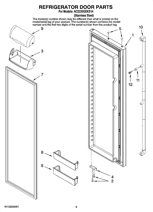Diagram for AC2225GEKS14