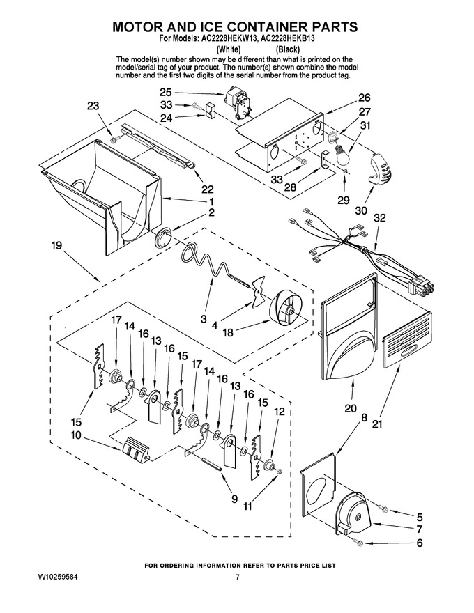 Diagram for AC2228HEKW13