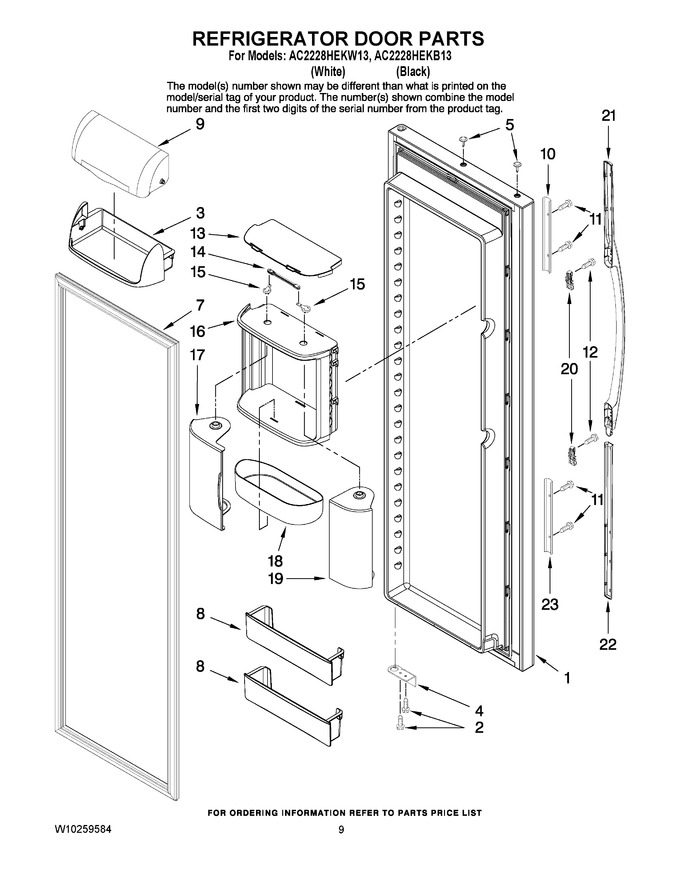 Diagram for AC2228HEKW13