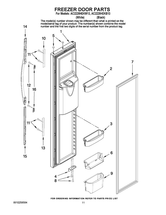 Diagram for AC2228HEKB13