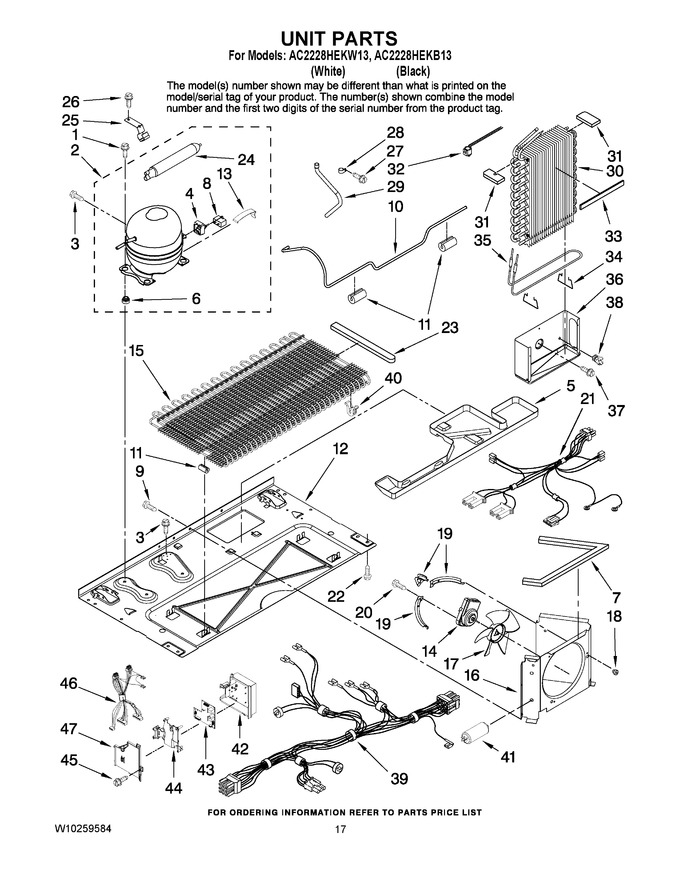 Diagram for AC2228HEKB13