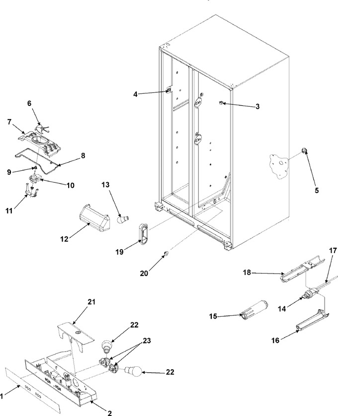Diagram for ASD2625KEB