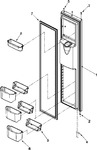 Diagram for 08 - Freezer Door