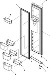 Diagram for 08 - Freezer Door