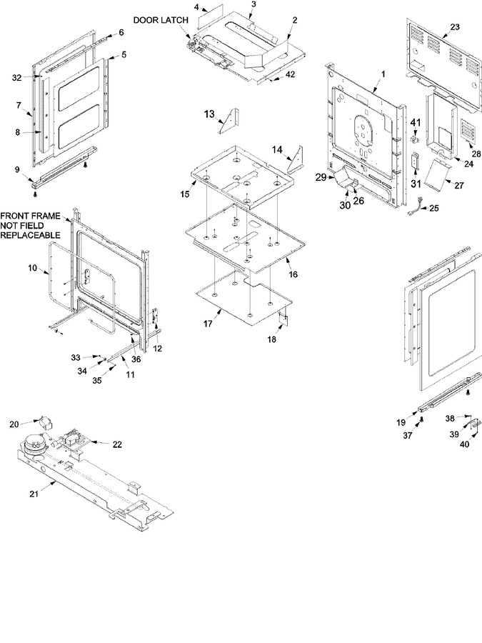 Diagram for ACF3325AW (BOM: PACF3325AW1)