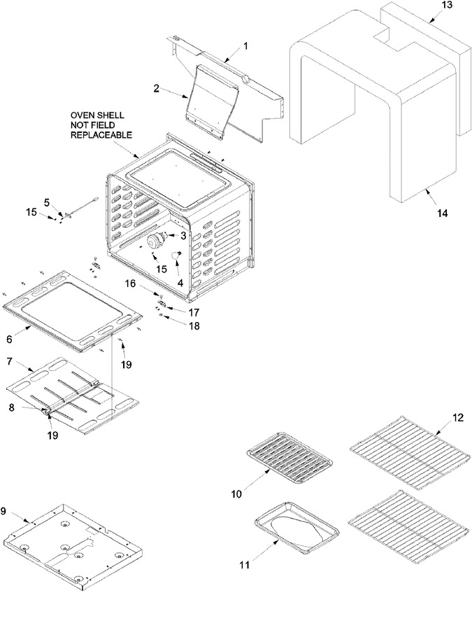 Diagram for ACF3325AW (BOM: PACF3325AW1)
