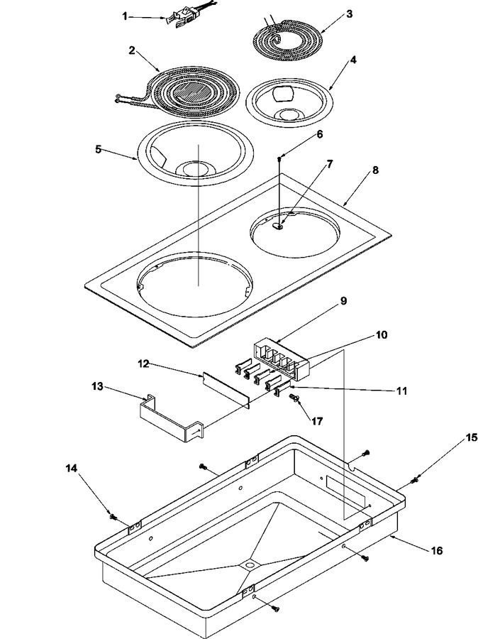 Diagram for CC14W (BOM: P1133371NW)
