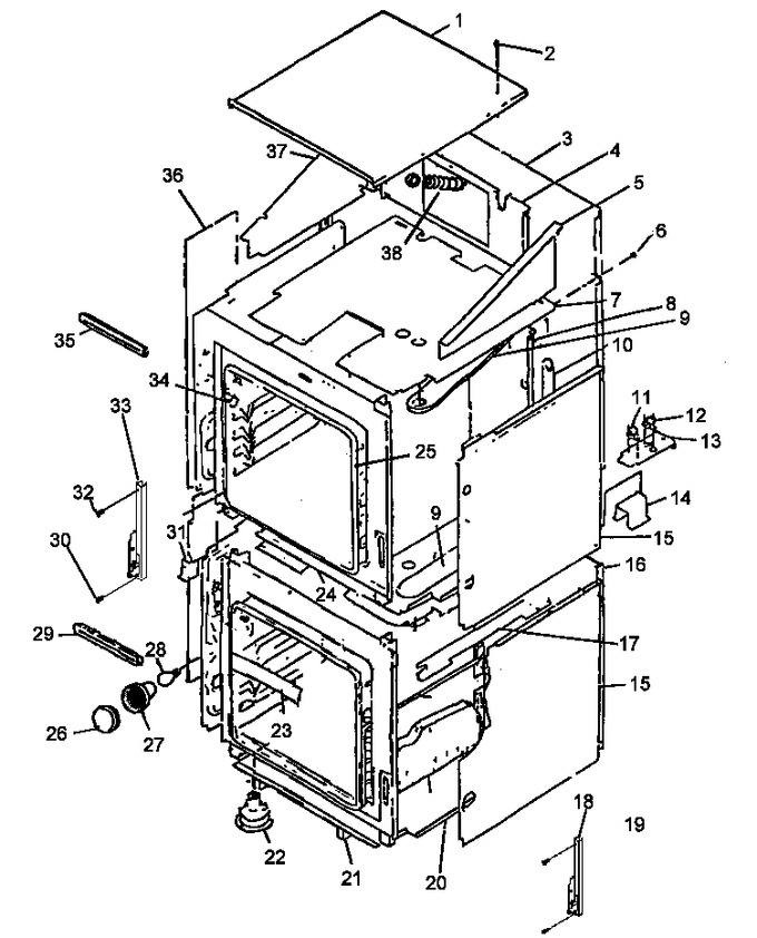 Diagram for ACO27SEW1 (BOM: P1132339N W)