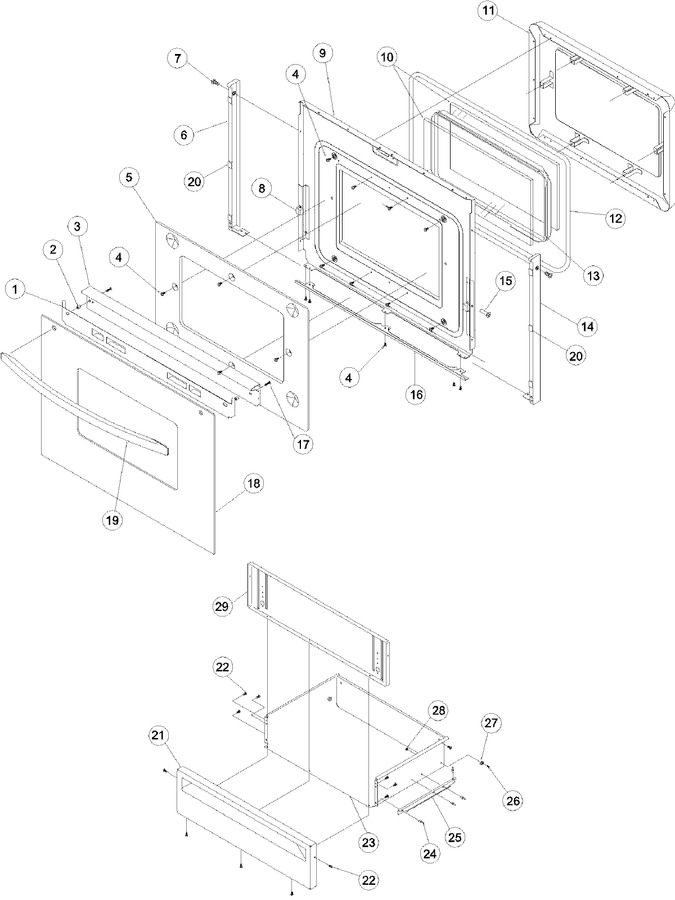 Diagram for ACS4250AW (BOM: PACS4250AW)
